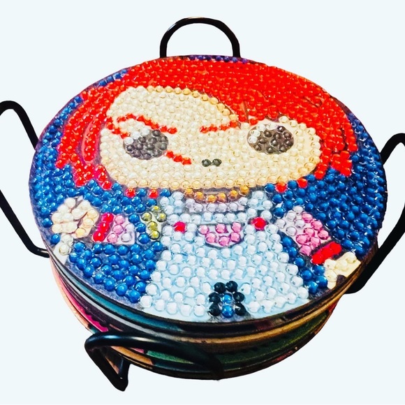 Horror Diamond Coasters - Picture 2 of 3